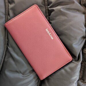 Brand New - Lark & Ives Burgandy Wallet